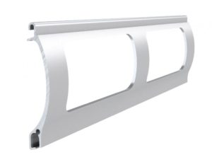 Unlackiert Stranggepresstes PEK 52 Aluminiumprofil Gitter