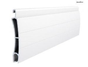 Weiss Stranggepresstes PE 55 Aluminiumprofil